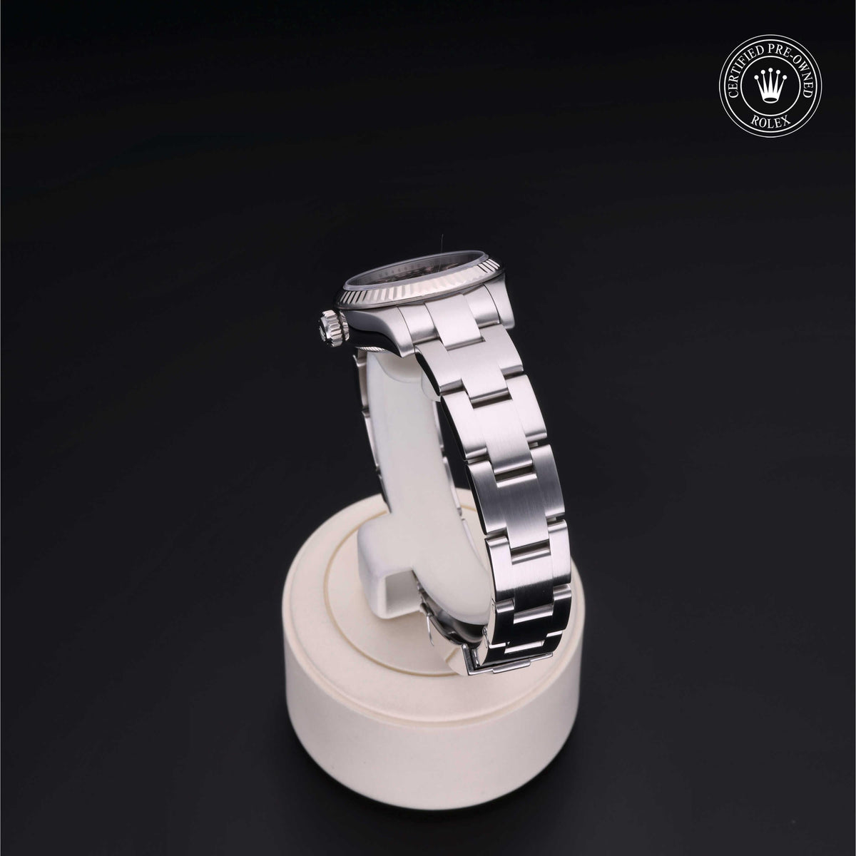Rolex Certified Pre-Owned Oyster Perpetual 26 M176234 in Oystersteel with black dial, image 22 of 41