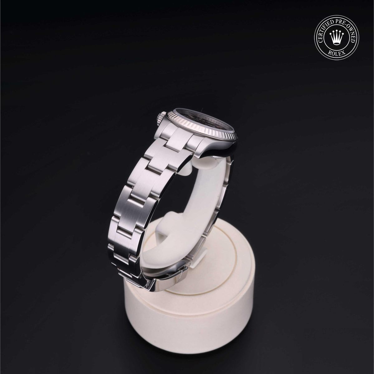 Rolex Certified Pre-Owned Oyster Perpetual 26 M176234 in Oystersteel with black dial, image 27 of 41