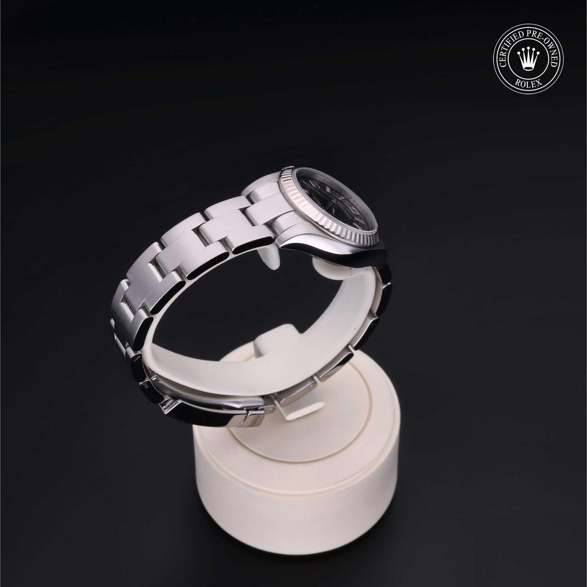 Rolex Certified Pre-Owned Oyster Perpetual 26 M176234 in Oystersteel with black dial, image 30 of 41