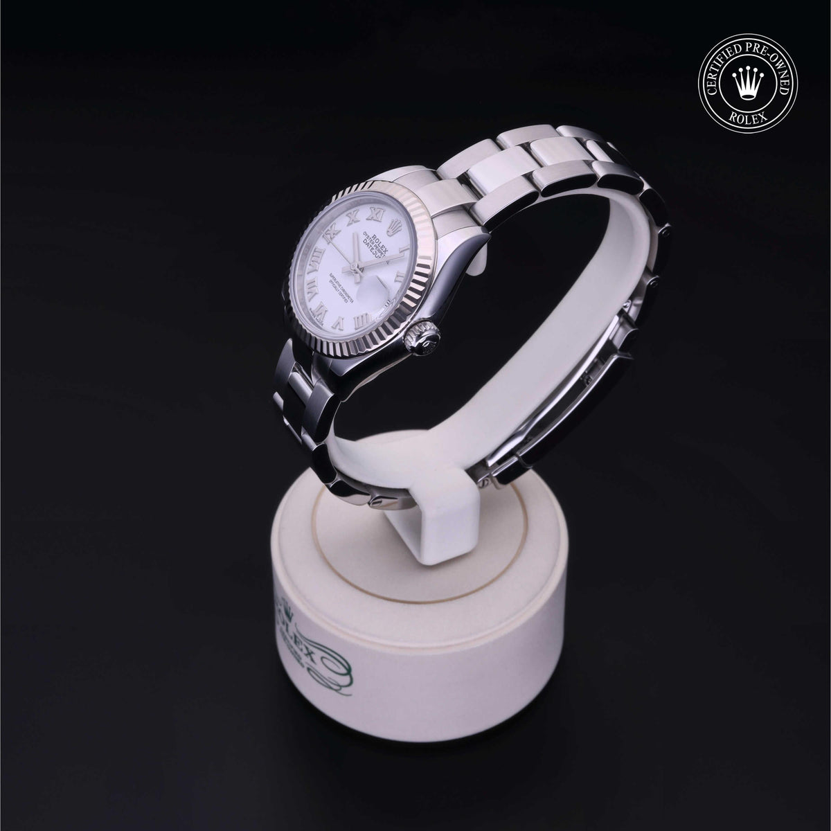 Rolex Certified Pre-Owned Lady-Datejust 28 M279174 in Oystersteel with white dial, image 12 of 41
