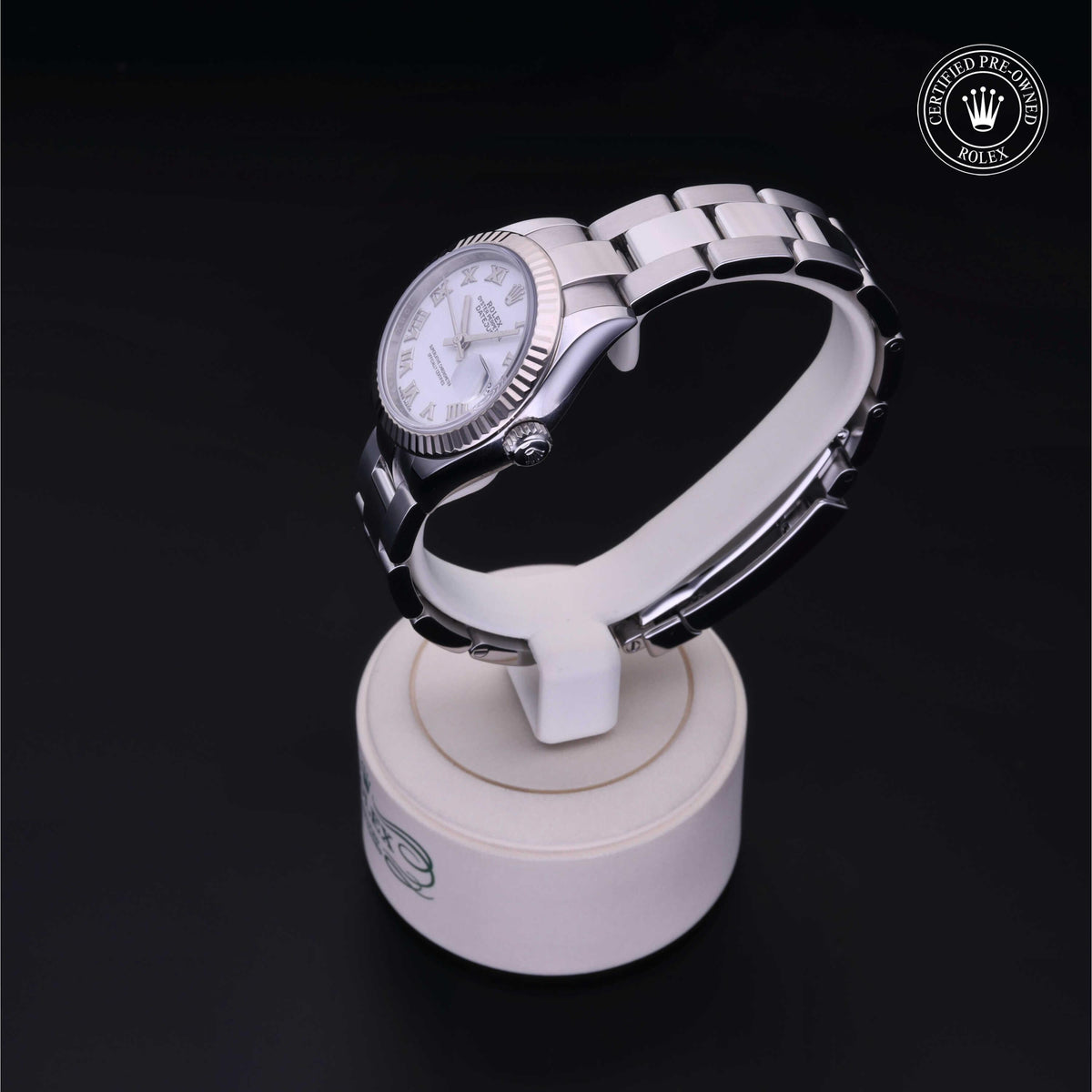 Rolex Certified Pre-Owned Lady-Datejust 28 M279174 in Oystersteel with white dial, image 13 of 41