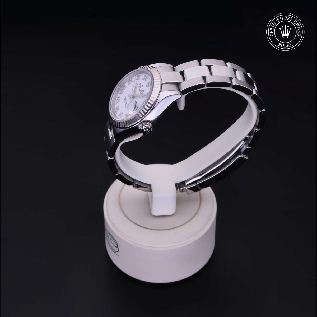 Rolex Certified Pre-Owned Lady-Datejust 28 M279174 in Oystersteel with white dial, image 14 of 41