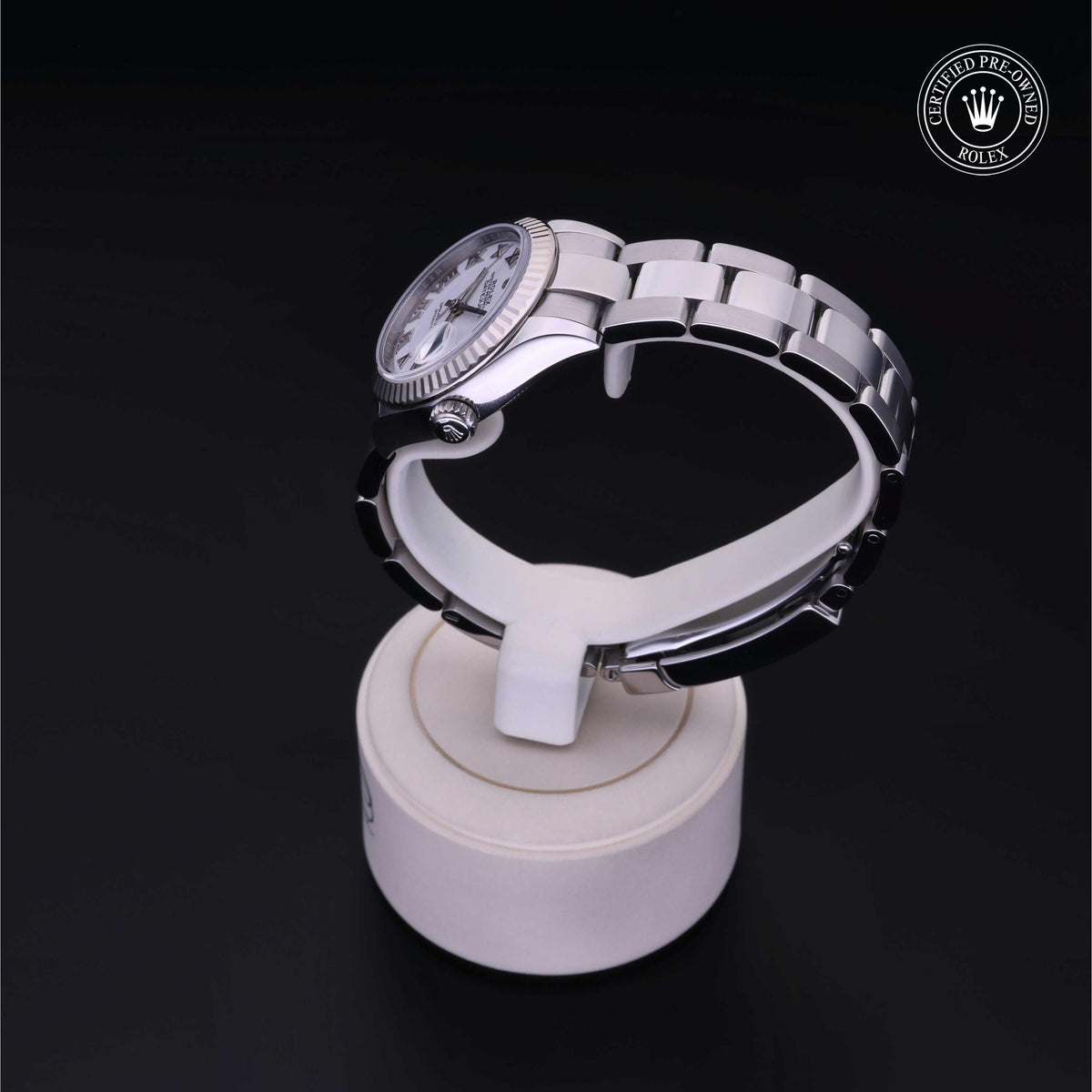 Rolex Certified Pre-Owned Lady-Datejust 28 M279174 in Oystersteel with white dial, image 16 of 41
