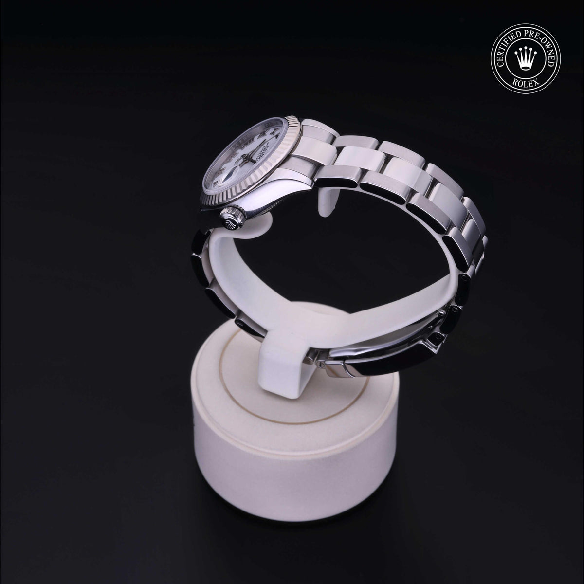 Rolex Certified Pre-Owned Lady-Datejust 28 M279174 in Oystersteel with white dial, image 17 of 41