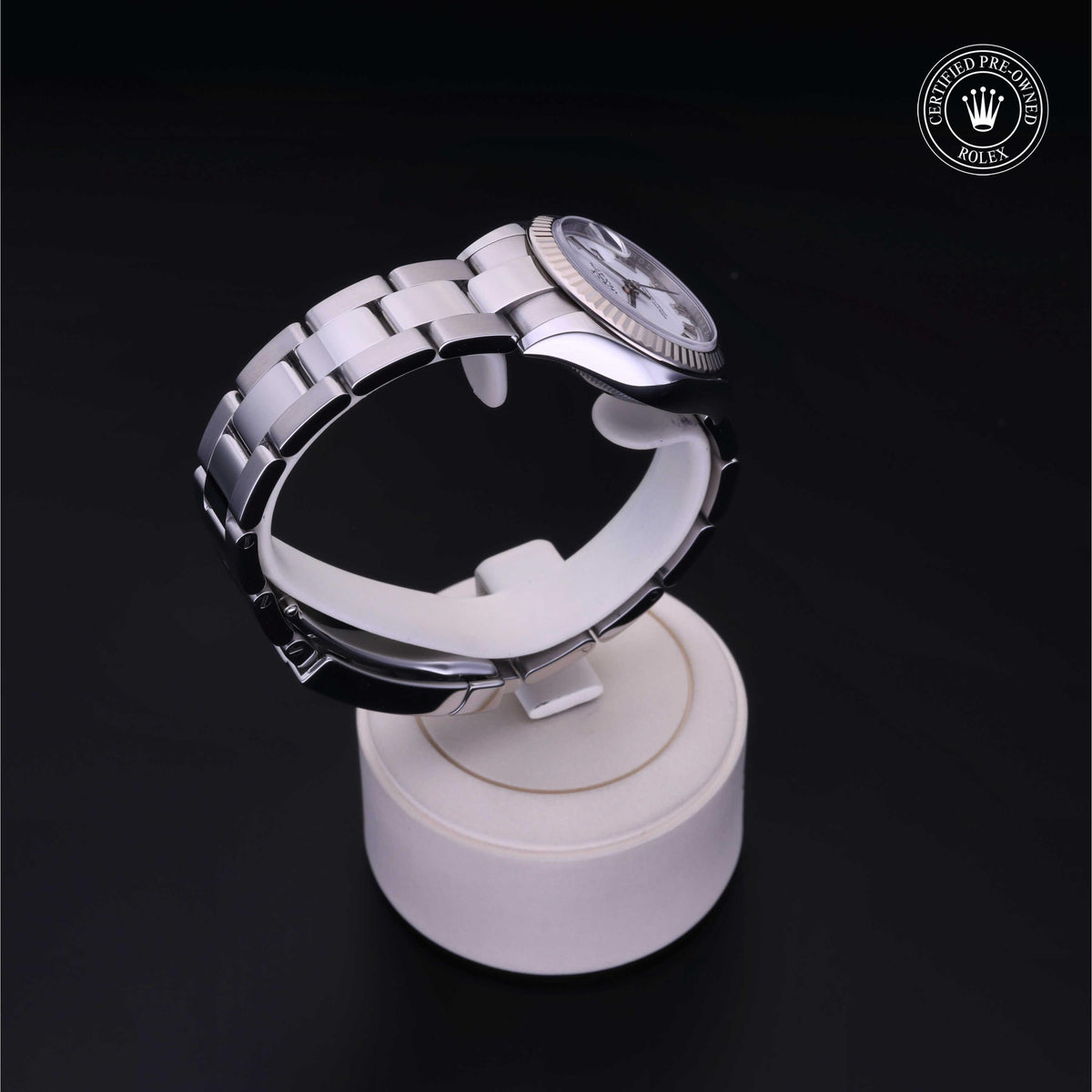 Rolex Certified Pre-Owned Lady-Datejust 28 M279174 in Oystersteel with white dial, image 30 of 41