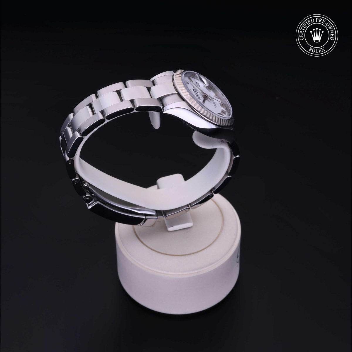 Rolex Certified Pre-Owned Lady-Datejust 28 M279174 in Oystersteel with white dial, image 31 of 41