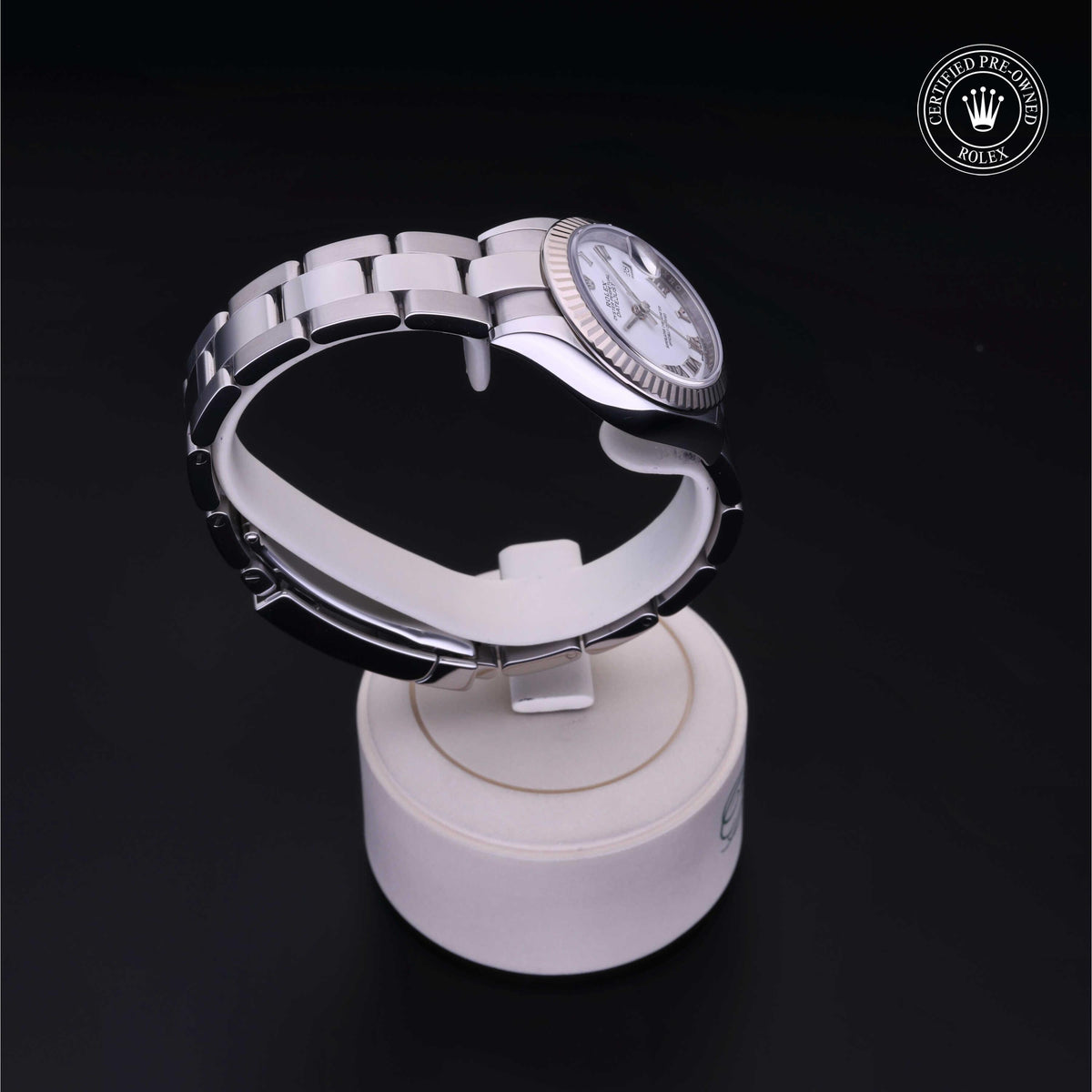 Rolex Certified Pre-Owned Lady-Datejust 28 M279174 in Oystersteel with white dial, image 32 of 41