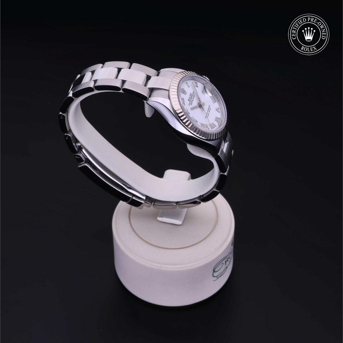 Rolex Certified Pre-Owned Lady-Datejust 28 M279174 in Oystersteel with white dial, image 34 of 41