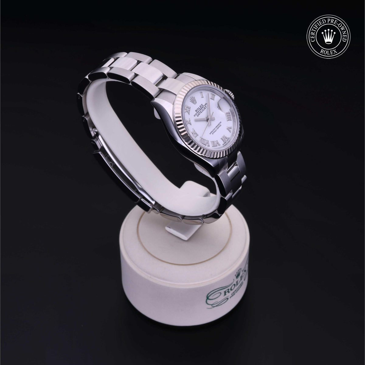 Rolex Certified Pre-Owned Lady-Datejust 28 M279174 in Oystersteel with white dial, image 36 of 41