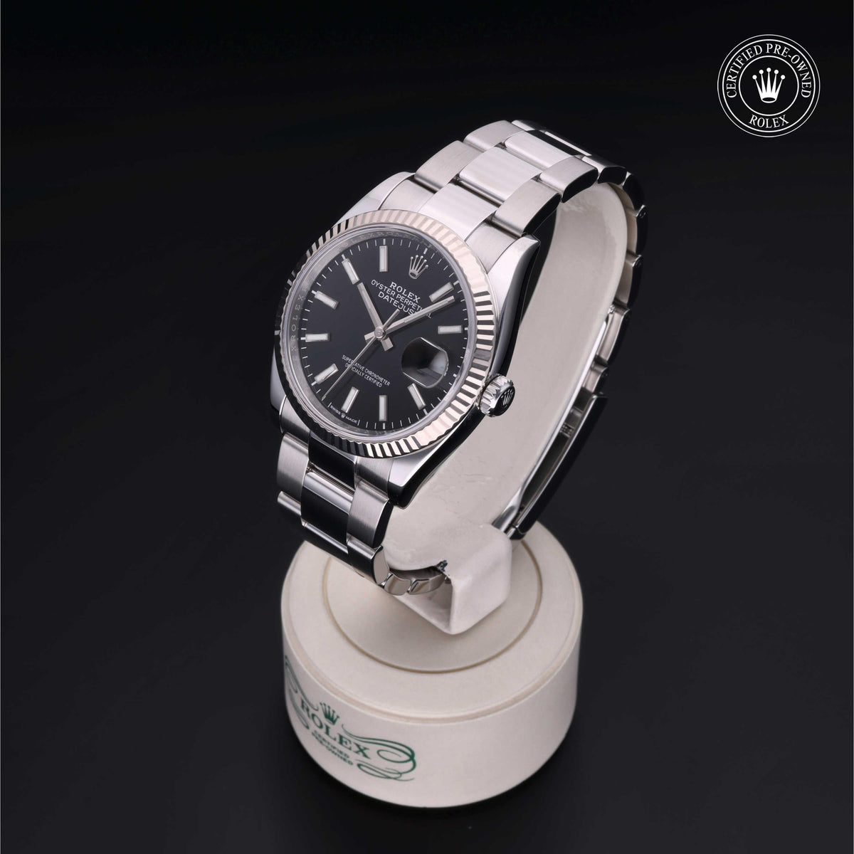 Rolex Certified Pre-Owned Datejust 36 M126234 in Oystersteel with black dial, image 10 of 41