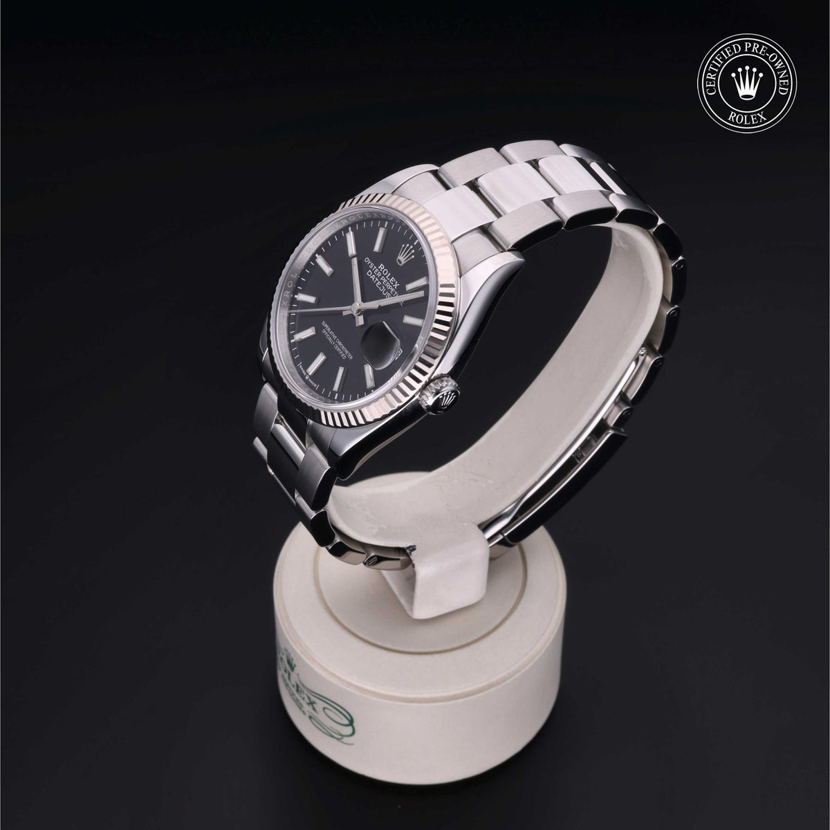 Rolex Certified Pre-Owned Datejust 36 M126234 in Oystersteel with black dial, image 12 of 41