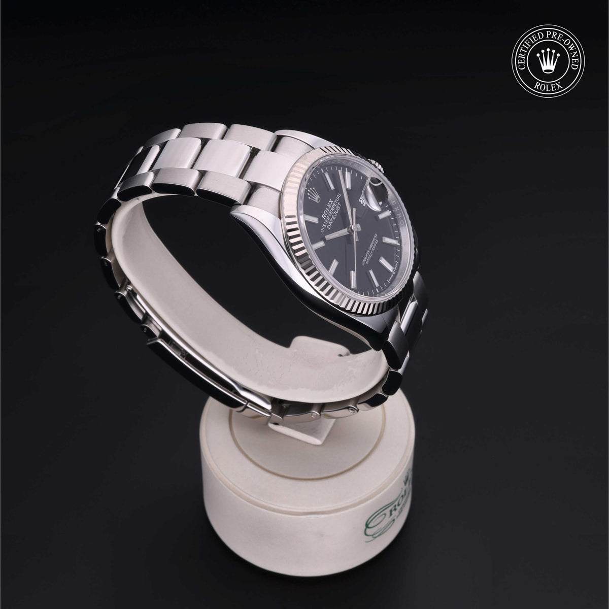 Rolex Certified Pre-Owned Datejust 36 M126234 in Oystersteel with black dial, image 35 of 41