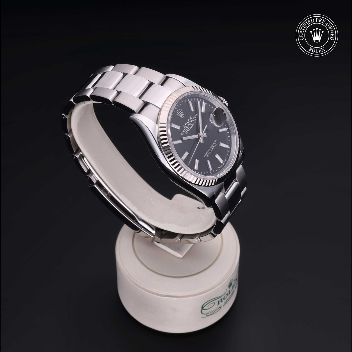 Rolex Certified Pre-Owned Datejust 36 M126234 in Oystersteel with black dial, image 36 of 41