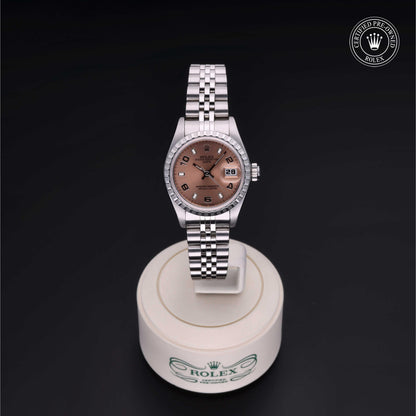 Rolex Certified Pre-Owned Lady-Datejust 26 69240 in Oystersteel with pink dial, image 2 of 41