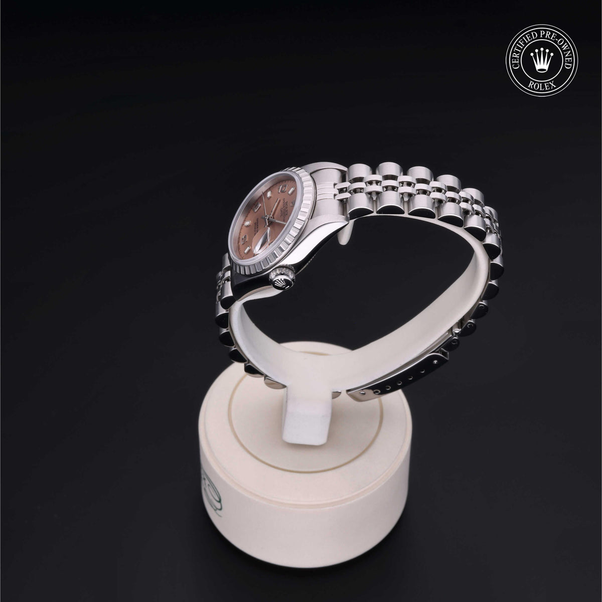 Rolex Certified Pre-Owned Lady-Datejust 26 69240 in Oystersteel with pink dial, image 15 of 41