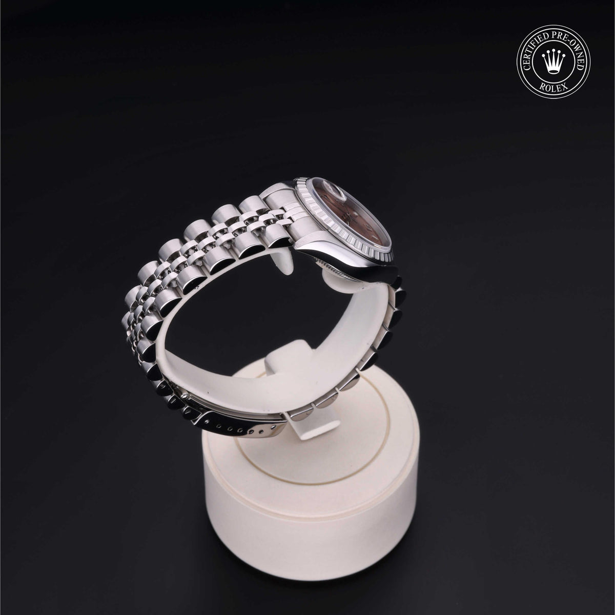 Rolex Certified Pre-Owned Lady-Datejust 26 69240 in Oystersteel with pink dial, image 30 of 41