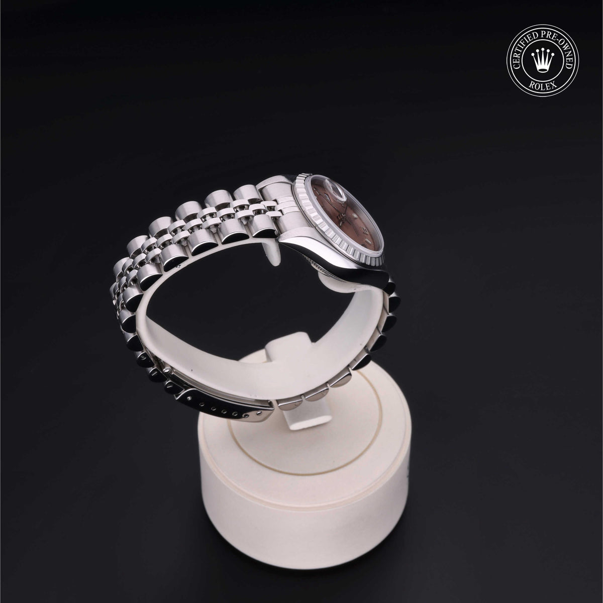 Rolex Certified Pre-Owned Lady-Datejust 26 69240 in Oystersteel with pink dial, image 31 of 41