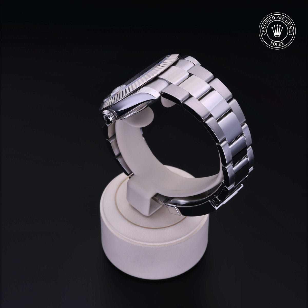 Rolex Certified Pre-Owned Datejust 41 M126334 in Oystersteel with white mother-of-pearl dial, image 19 of 41
