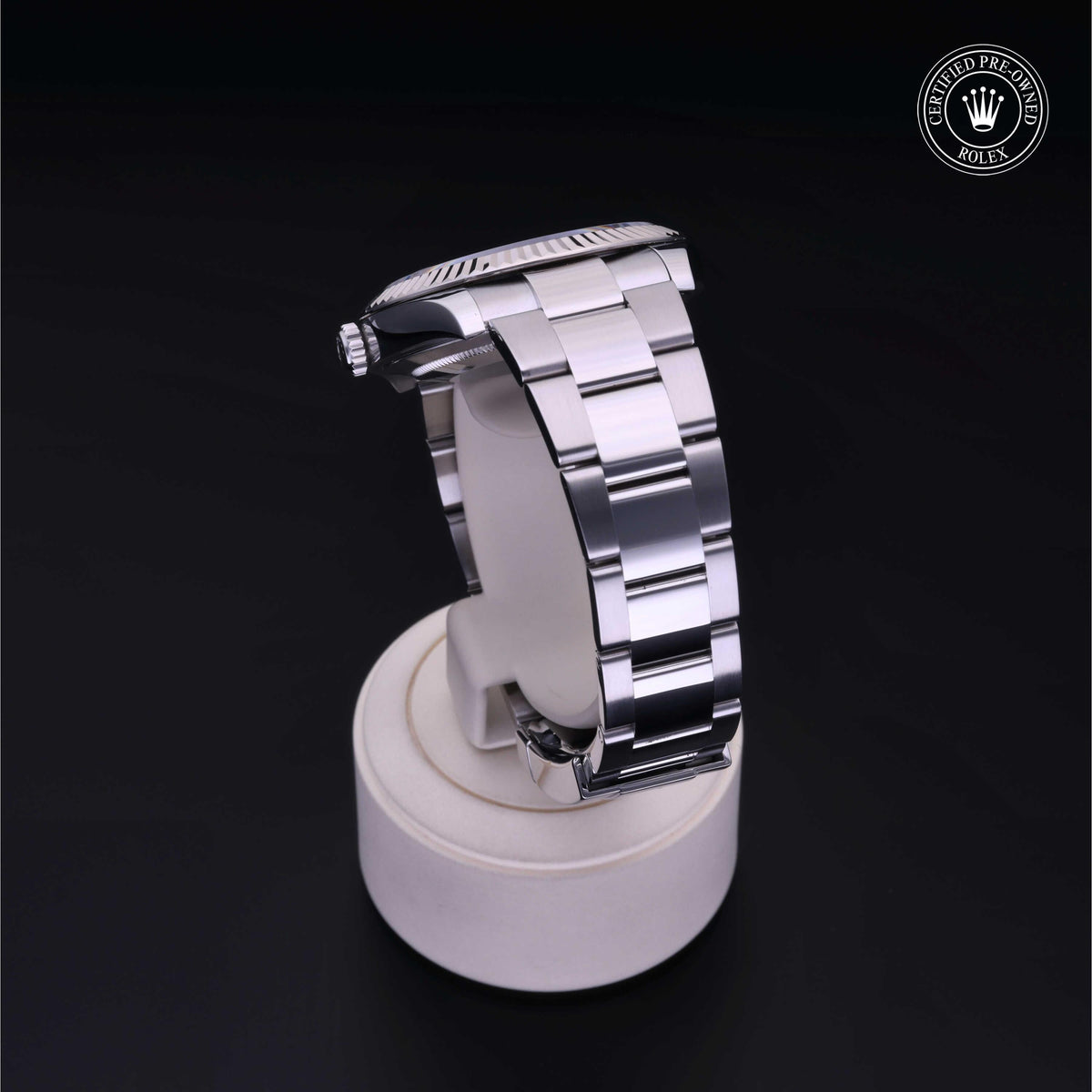Rolex Certified Pre-Owned Datejust 41 M126334 in Oystersteel with white mother-of-pearl dial, image 22 of 41