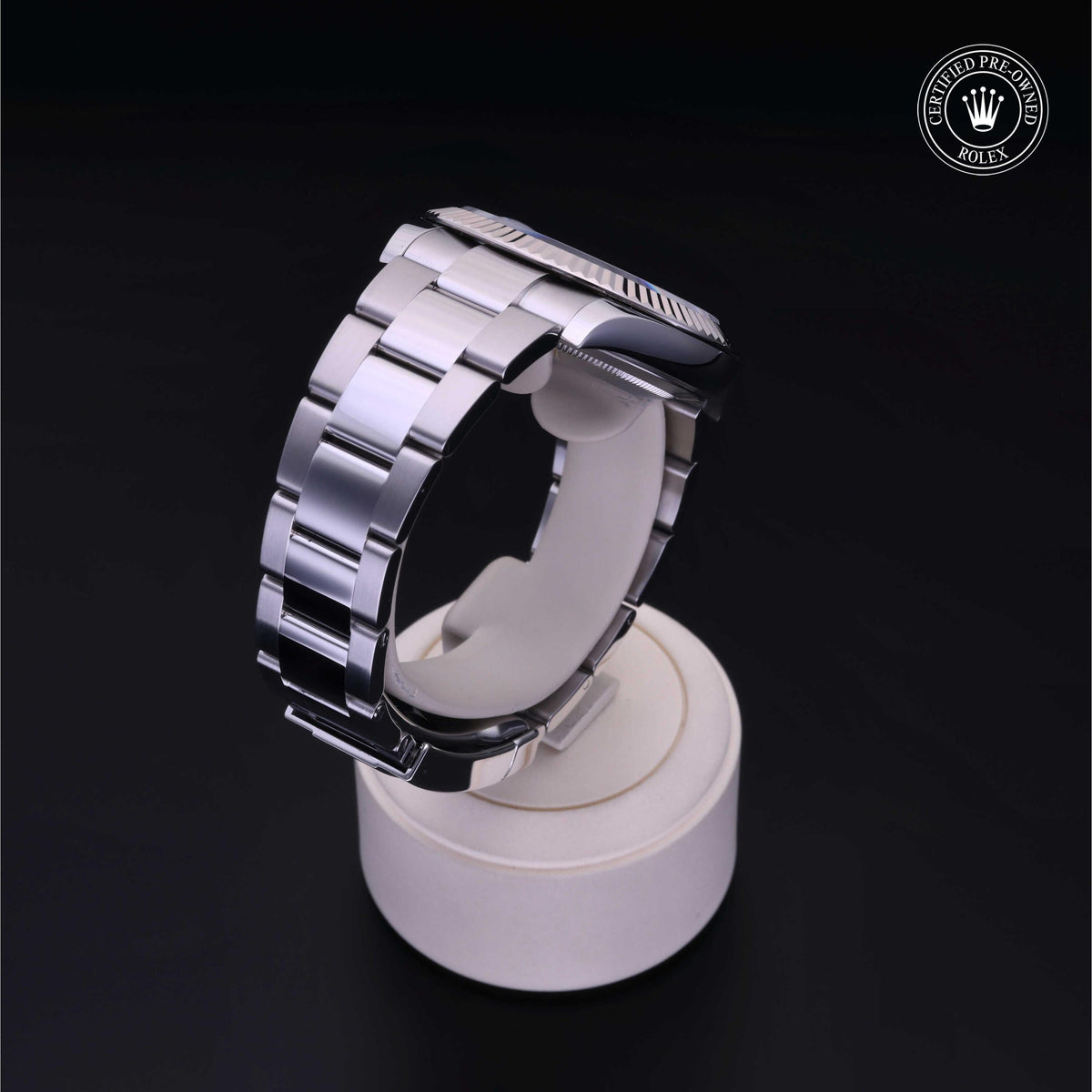 Rolex Certified Pre-Owned Datejust 41 M126334 in Oystersteel with white mother-of-pearl dial, image 27 of 41