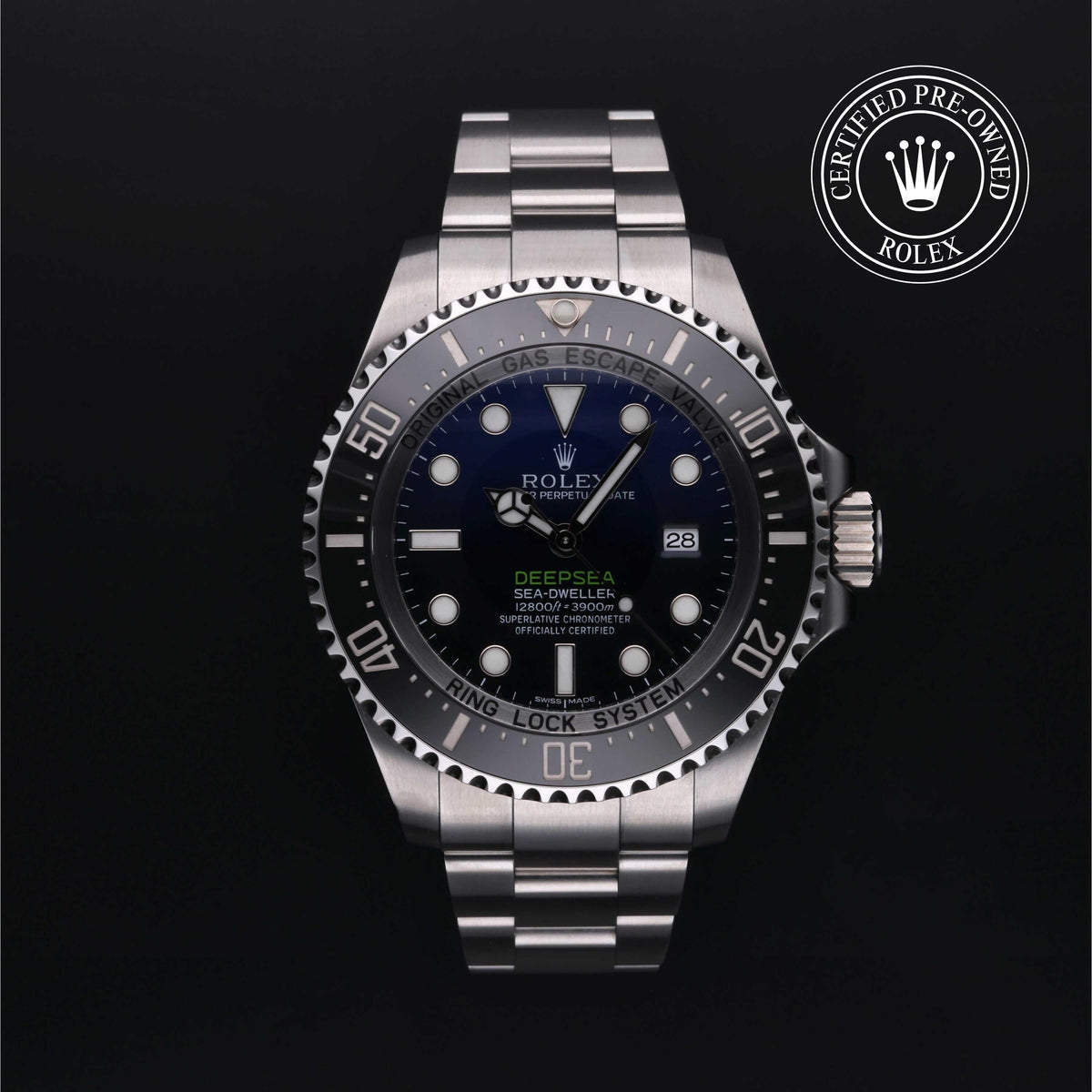 Rolex Certified Pre-Owned Deepsea M116660 in Oystersteel with blue dial, image 1 of 41