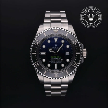 Rolex Certified Pre-Owned Deepsea M116660 in Oystersteel with blue dial, image 1 of 41