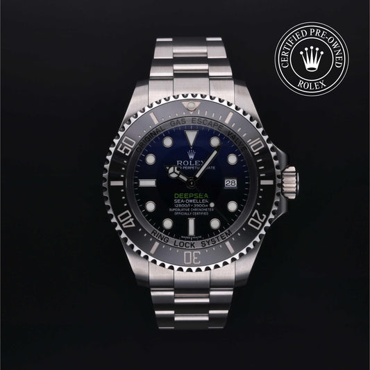 Rolex Certified Pre-Owned Deepsea M116660 in Oystersteel with blue dial, image 1 of 41