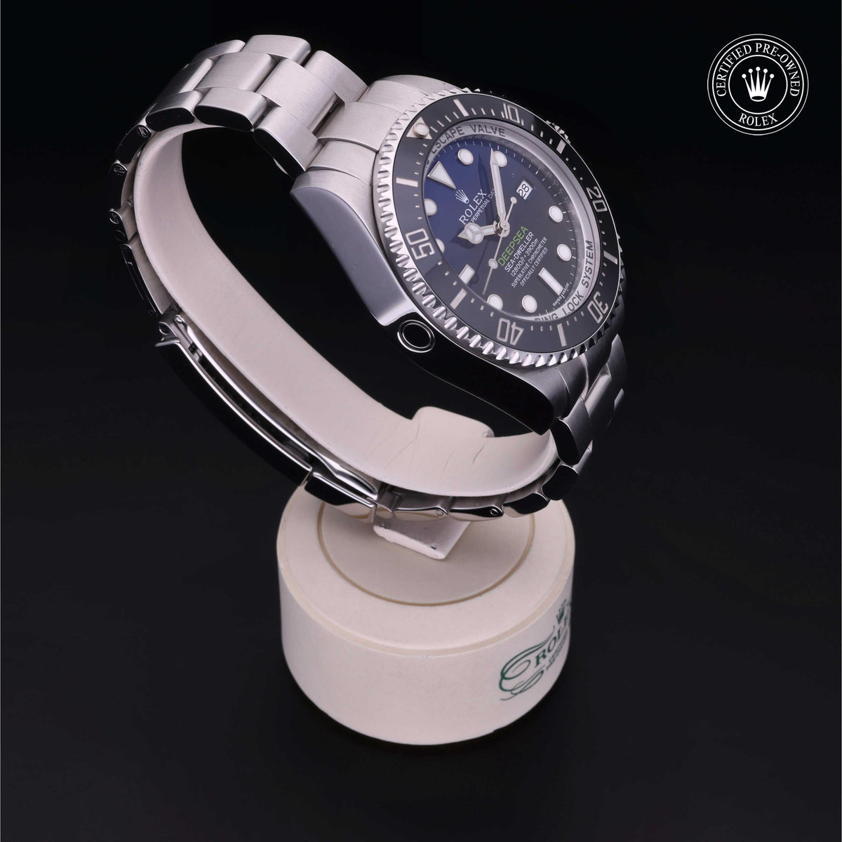 Rolex Certified Pre-Owned Deepsea M116660 in Oystersteel with blue dial, image 35 of 41