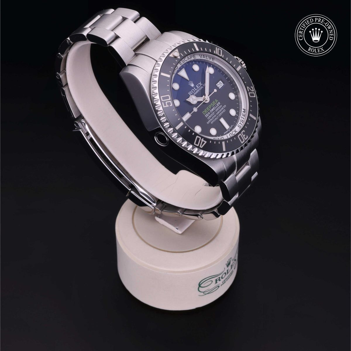 Rolex Certified Pre-Owned Deepsea M116660 in Oystersteel with blue dial, image 36 of 41