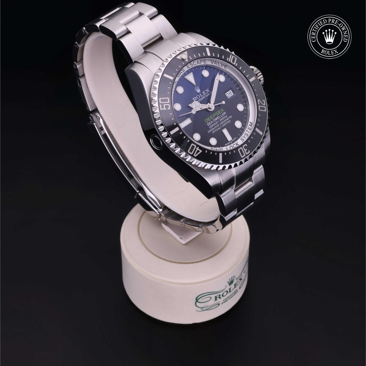 Rolex Certified Pre-Owned Deepsea M116660 in Oystersteel with blue dial, image 37 of 41