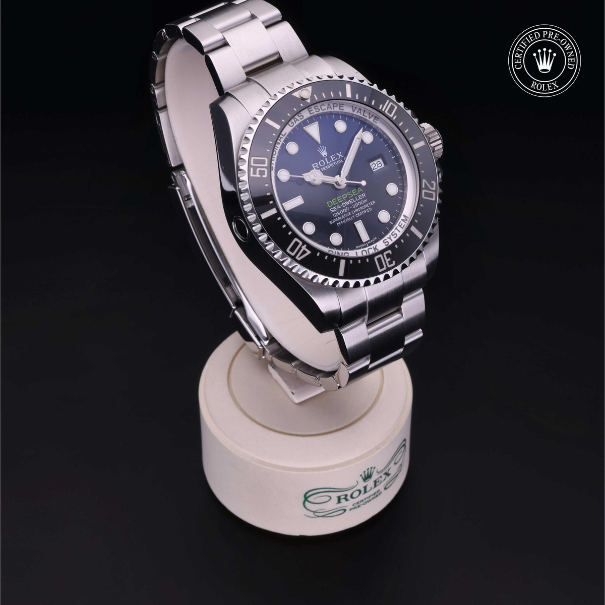 Rolex Certified Pre-Owned Deepsea M116660 in Oystersteel with blue dial, image 38 of 41