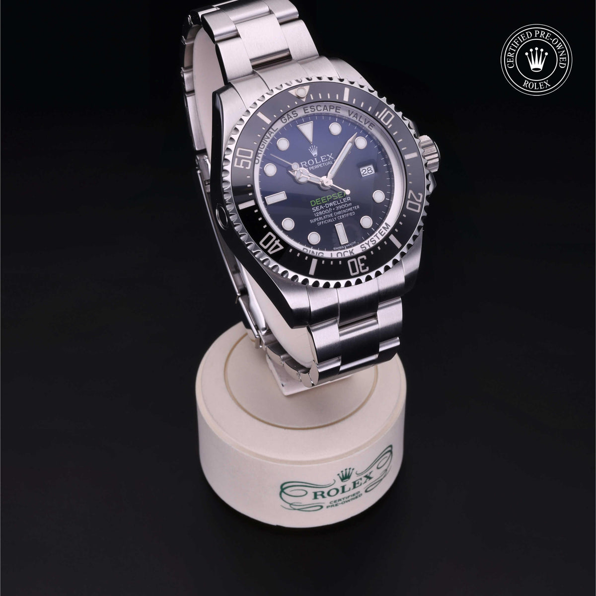 Rolex Certified Pre-Owned Deepsea M116660 in Oystersteel with blue dial, image 39 of 41