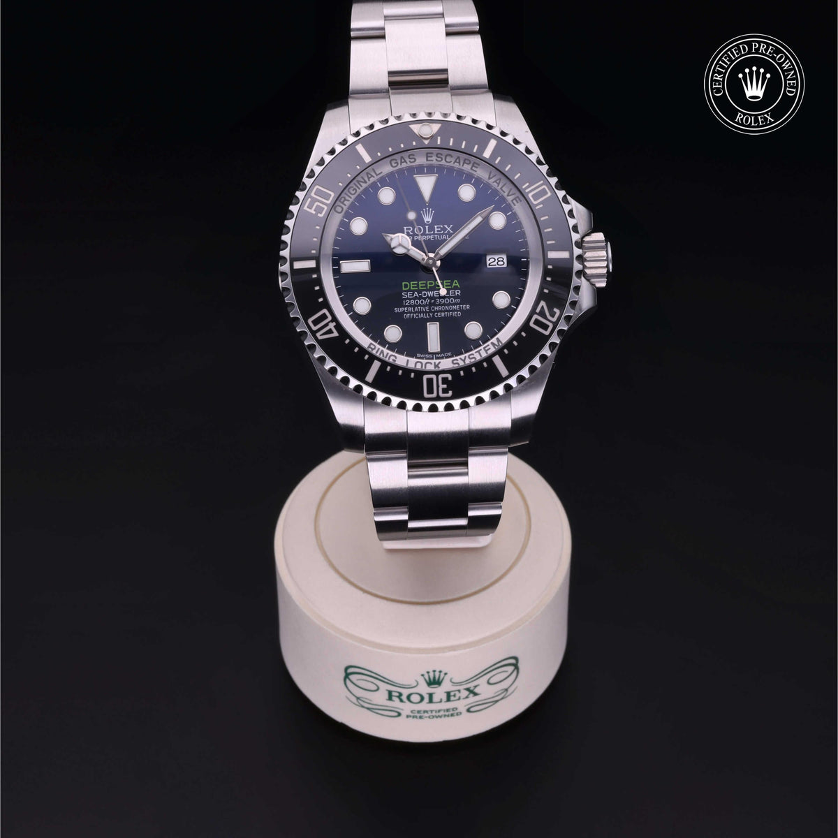 Rolex Certified Pre-Owned Deepsea M116660 in Oystersteel with blue dial, image 41 of 41