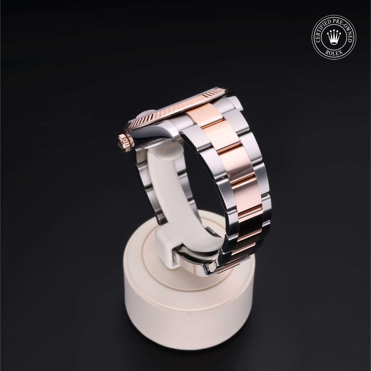 Rolex Certified Pre-Owned Datejust 41 M126331 in Oystersteel and Everose gold with sundust dial, image 21 of 41