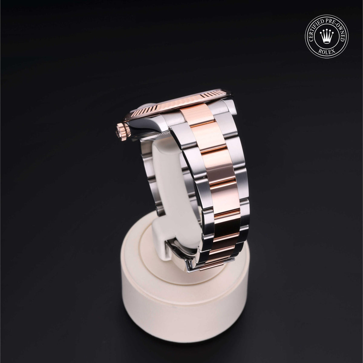 Rolex Certified Pre-Owned Datejust 41 M126331 in Oystersteel and Everose gold with sundust dial, image 22 of 41