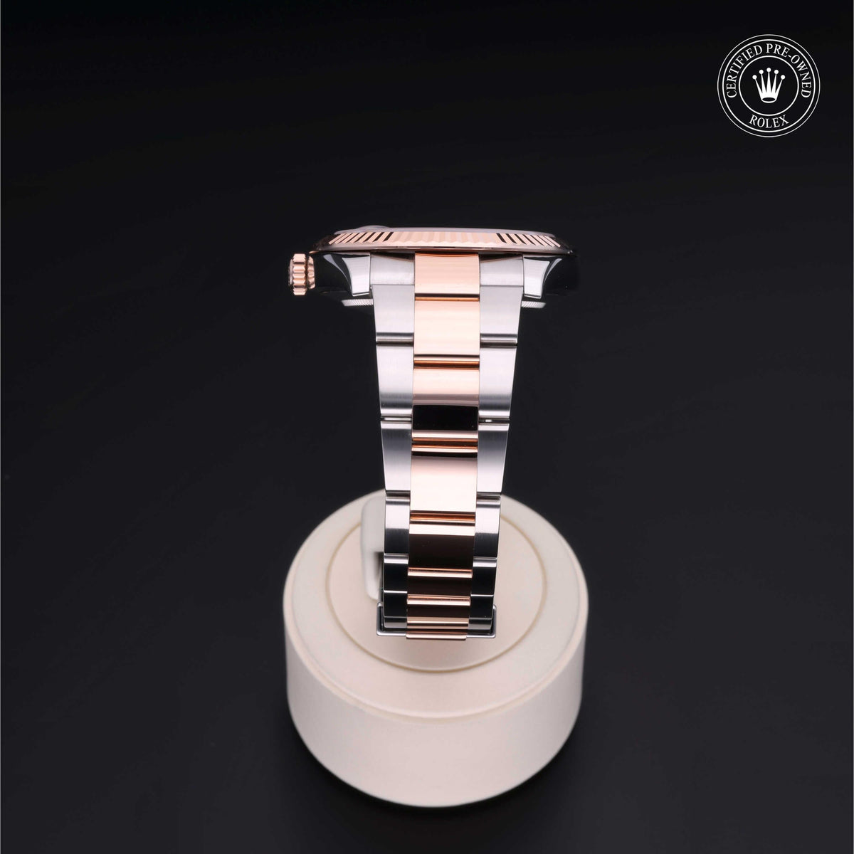 Rolex Certified Pre-Owned Datejust 41 M126331 in Oystersteel and Everose gold with sundust dial, image 24 of 41