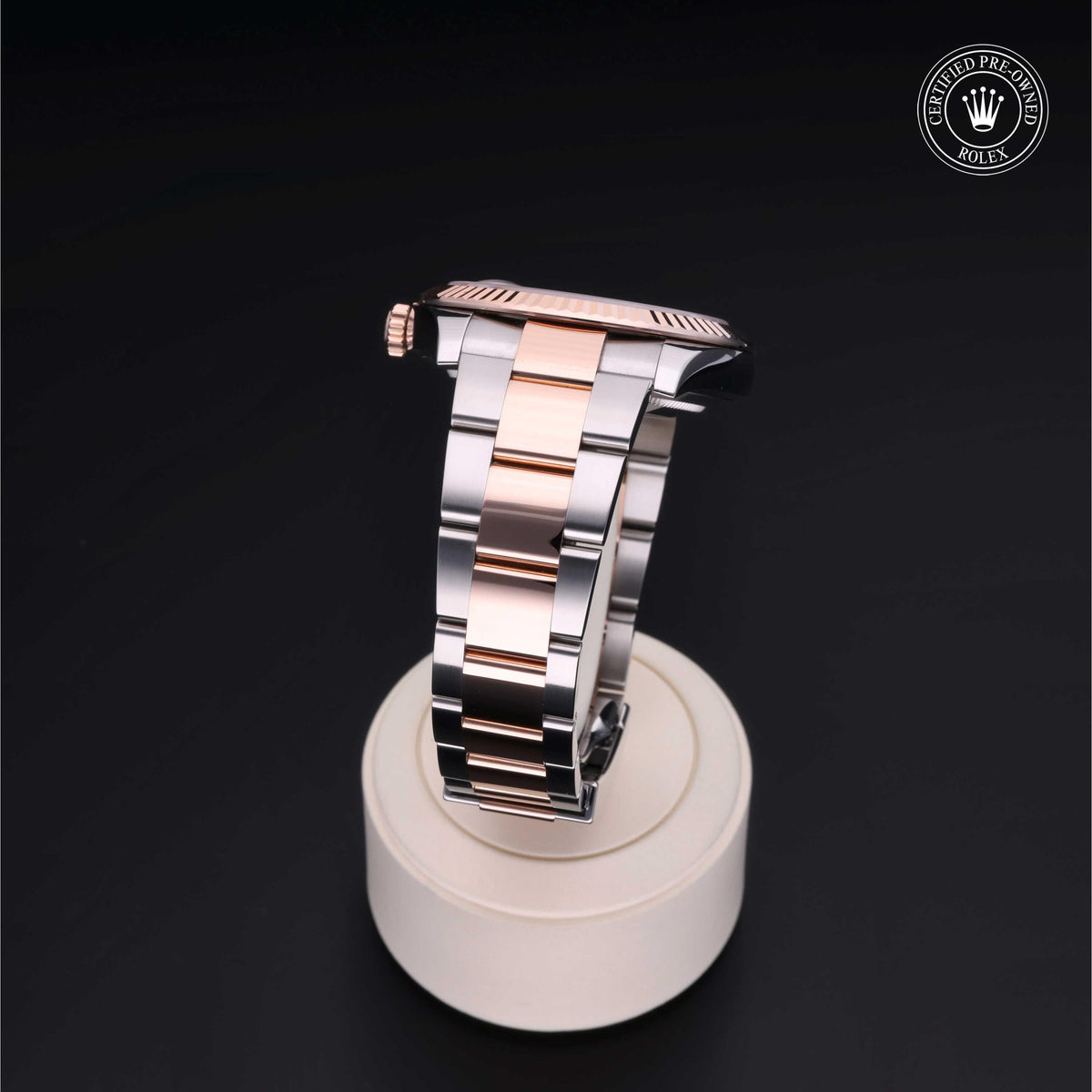 Rolex Certified Pre-Owned Datejust 41 M126331 in Oystersteel and Everose gold with sundust dial, image 25 of 41