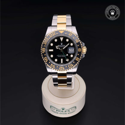 Rolex Certified Pre-Owned GMT-Master II M116713LN in Oystersteel and yellow gold with black dial, image 2 of 41
