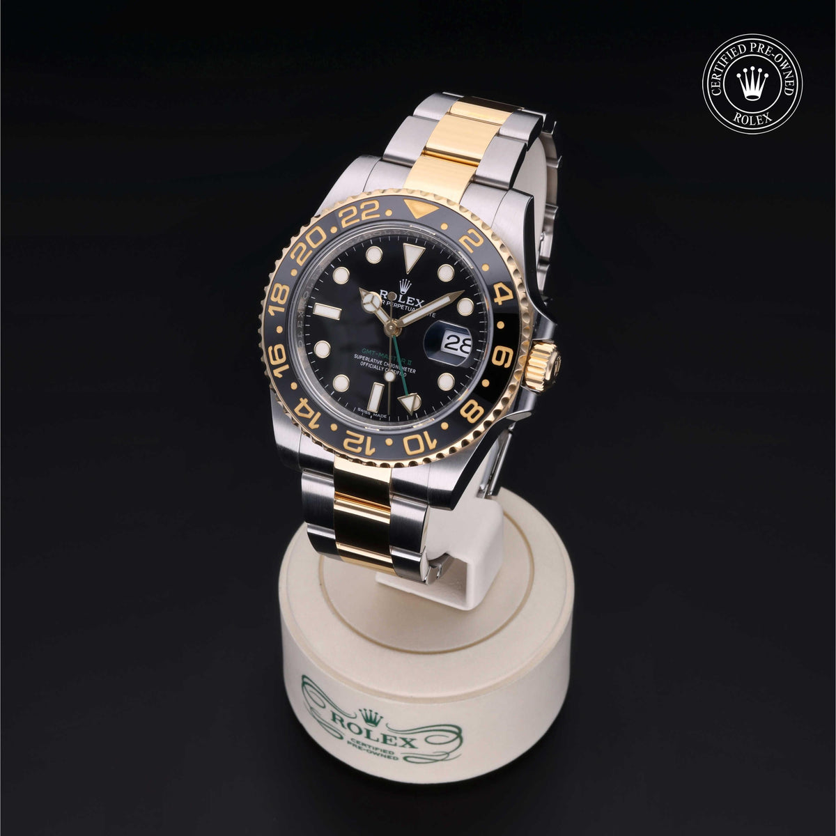 Rolex Certified Pre-Owned GMT-Master II M116713LN in Oystersteel and yellow gold with black dial, image 8 of 41