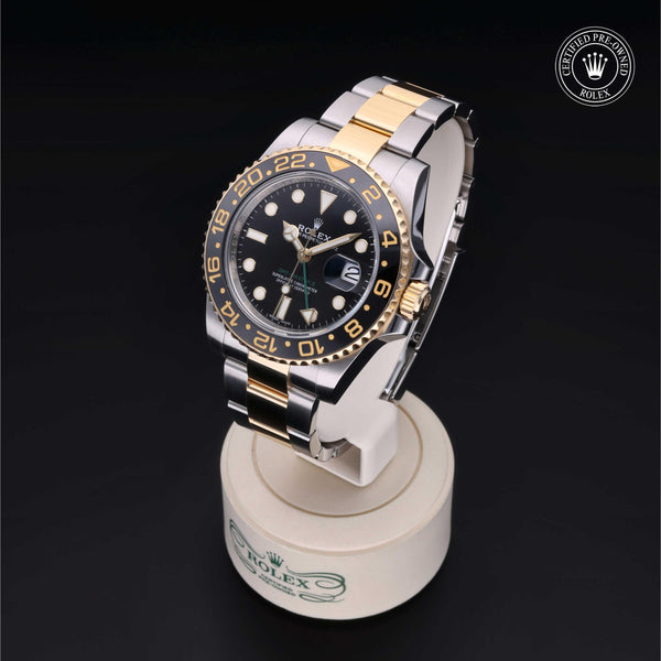 Rolex Certified Pre-Owned GMT-Master II M116713LN in Oystersteel and yellow gold with black dial, image 3 of 41