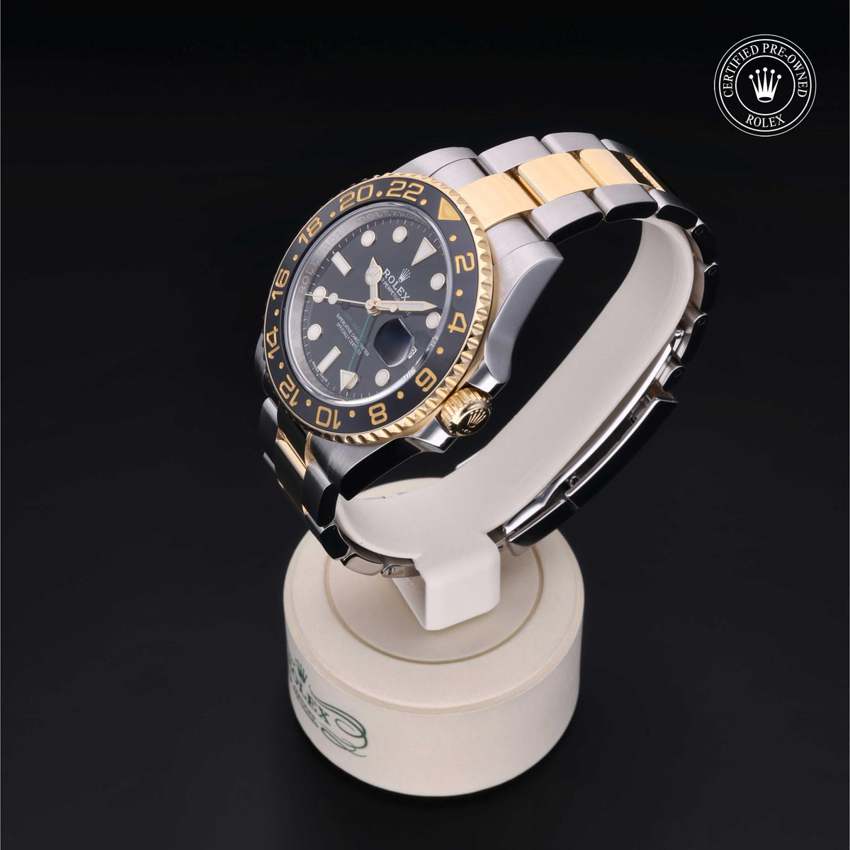 Rolex Certified Pre-Owned GMT-Master II M116713LN in Oystersteel and yellow gold with black dial, image 12 of 41