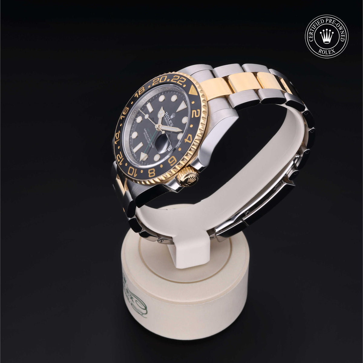 Rolex Certified Pre-Owned GMT-Master II M116713LN in Oystersteel and yellow gold with black dial, image 13 of 41