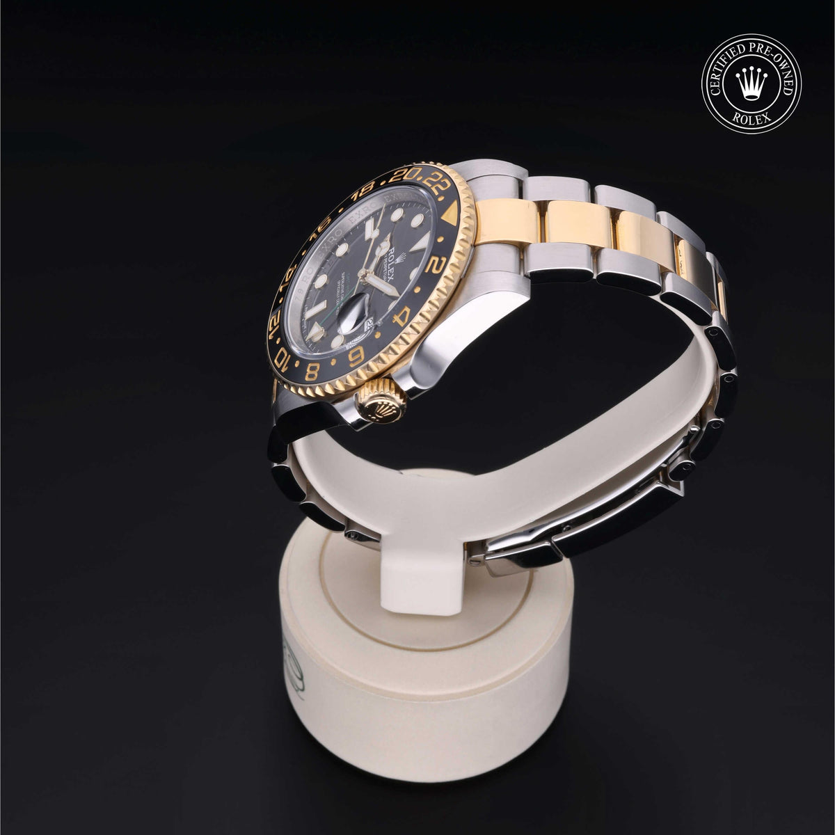 Rolex Certified Pre-Owned GMT-Master II M116713LN in Oystersteel and yellow gold with black dial, image 15 of 41