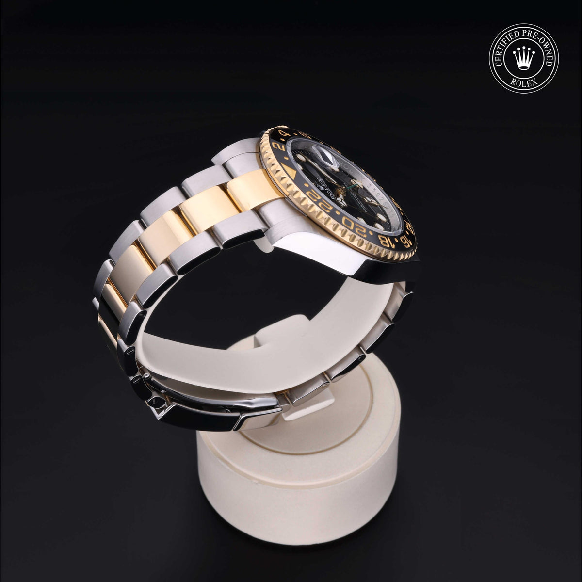 Rolex Certified Pre-Owned GMT-Master II M116713LN in Oystersteel and yellow gold with black dial, image 30 of 41