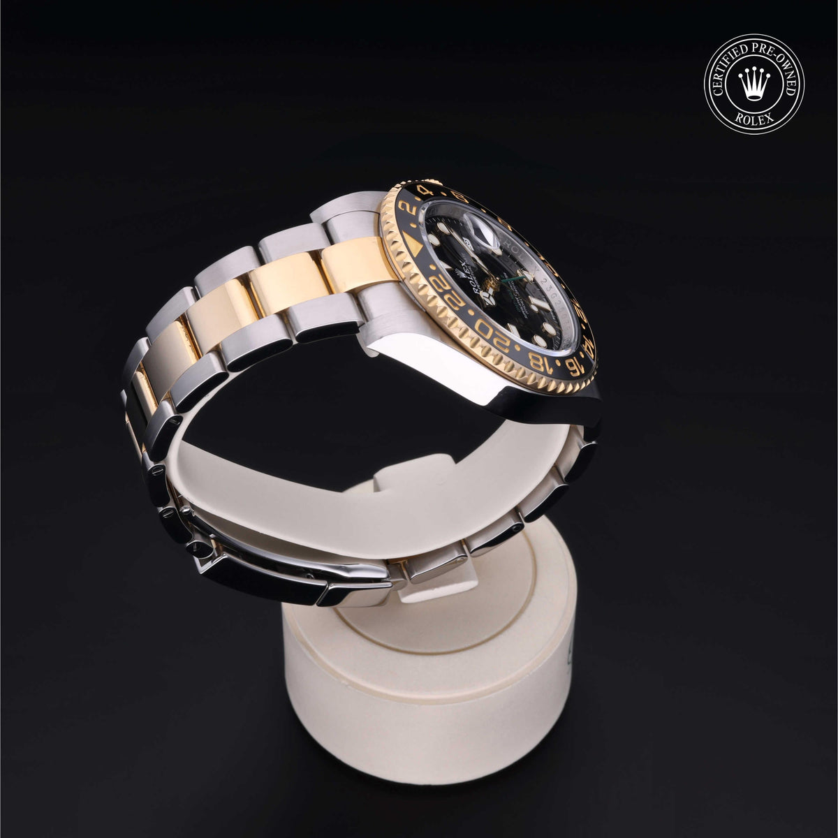 Rolex Certified Pre-Owned GMT-Master II M116713LN in Oystersteel and yellow gold with black dial, image 31 of 41