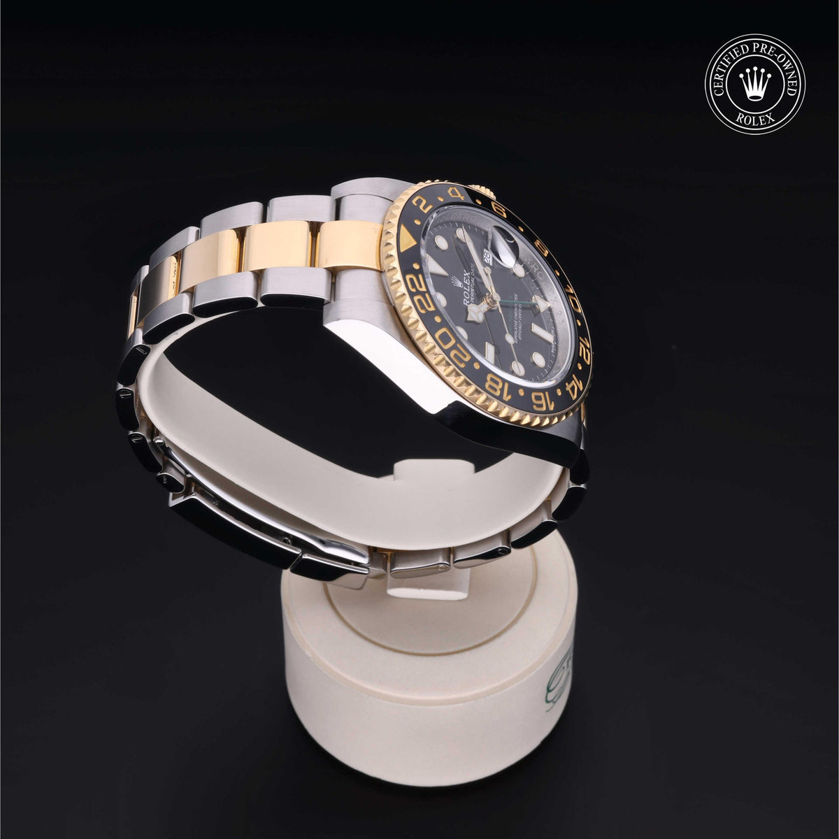 Rolex Certified Pre-Owned GMT-Master II M116713LN in Oystersteel and yellow gold with black dial, image 33 of 41