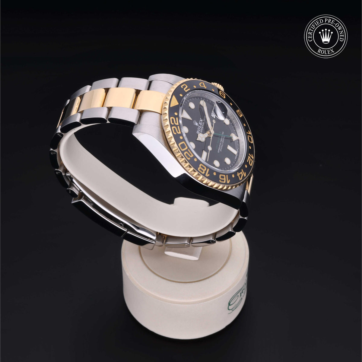 Rolex Certified Pre-Owned GMT-Master II M116713LN in Oystersteel and yellow gold with black dial, image 34 of 41