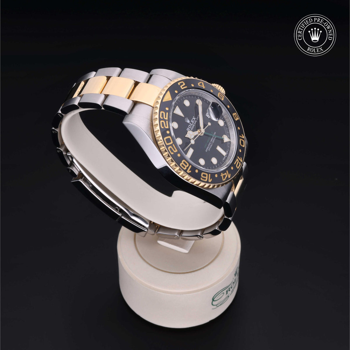 Rolex Certified Pre-Owned GMT-Master II M116713LN in Oystersteel and yellow gold with black dial, image 35 of 41
