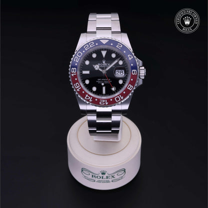 Rolex Certified Pre-Owned GMT-Master II M126710BLRO in Oystersteel with black dial, image 2 of 41