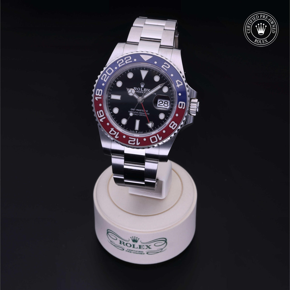 Rolex Certified Pre-Owned GMT-Master II M126710BLRO in Oystersteel with black dial, image 7 of 41